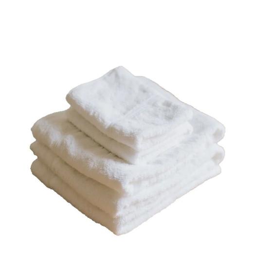 【纯色浴巾/毛巾】无捻纱毛巾毛巾浴巾纯棉吸水面巾家用酒店柔软幼儿白 商品图4