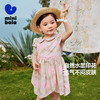 【纯棉】迷你巴拉连衣裙女童宝宝亲肤透气花苞袖水墨晕染夏季 商品缩略图1