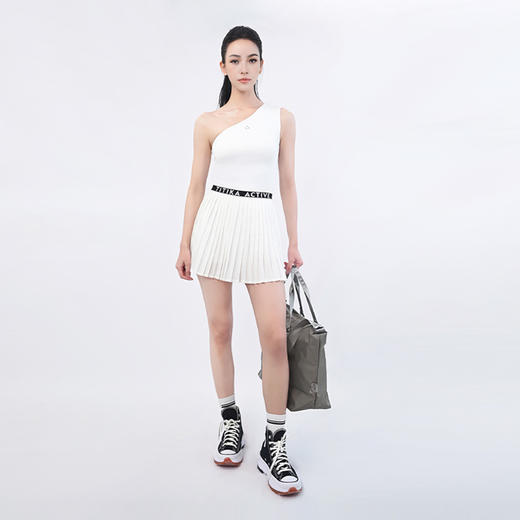 TITIKA ACTIVE斜肩带运动背心一体胸垫透气瑜伽上衣女可外穿31207 商品图2