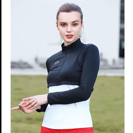 百乐图 高尔夫 女士拼色长袖  21118340 商品图3