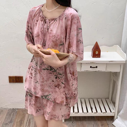 棉绸睡衣（锁 商品图3