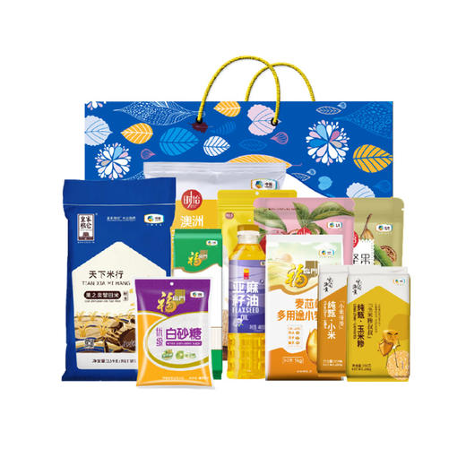 中粮韶华雅致中粮民生大礼包259型 6978g+400ml 商品图0