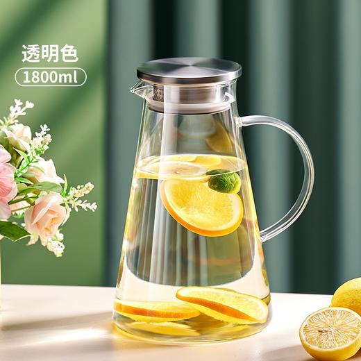 玻璃耐高温凉水杯果茶壶大容量冰水壶凉茶壶套装家用凉水壶冷水壶 商品图3