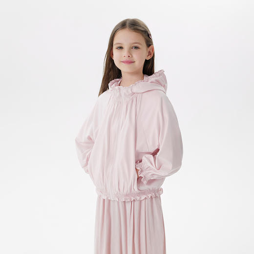 马克珍妮女童元气花苞透气防晒衣2025年春夏新款550936 商品图3