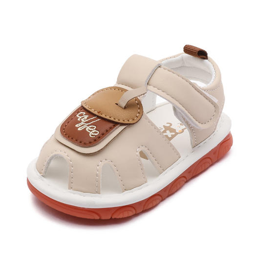 【品牌直供】小咪卡 宝宝叫叫凉鞋夏儿童鞋子宝宝鞋学步鞋软底防滑0-2岁男女婴儿16-20 商品图2