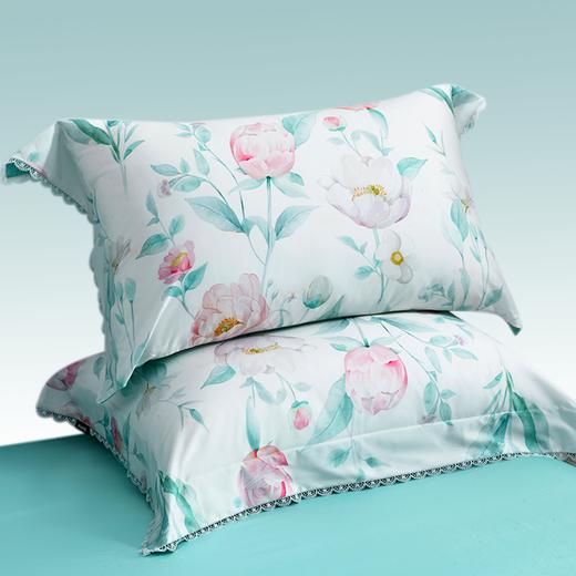 多喜爱 60S天丝棉四件套 浅陌清欢/碧玉青瑶 【兰精天丝】【60S缎纹】【出框宽边】【专利床单设计】【礼盒包装】 商品图8