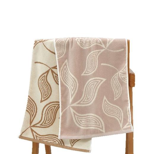 【加厚100%棉毛巾树叶款】柔软吸水提花民宿酒店厚款毛巾 商品图4