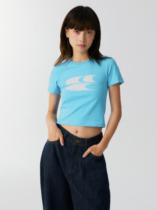 CryingCenter 25新配色美式紧身短款logoT恤上衣辣妹休闲哭喊中心 商品图1