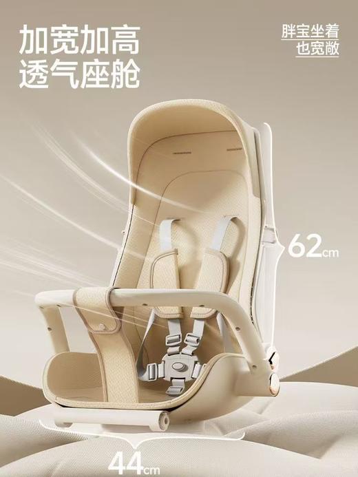 飞鸽遛娃神器轻便折叠双向减震景观手推车 商品图6