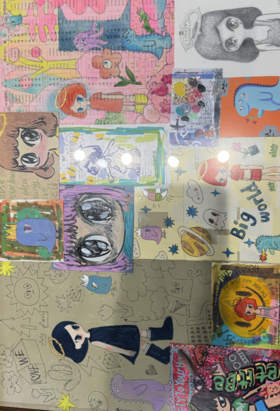 山谷里《涂鸦 1》原作