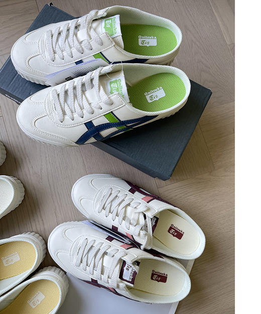 现货 THS-无 鬼冢家 轻盈慵懒随意 半拖运动鞋 4色 QZ106 商品图2