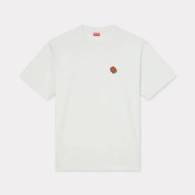 KENZO 高田贤三 男士小花徽标刺绣棉质圆领短袖T恤 白色 FF55 TS528 4SG 02