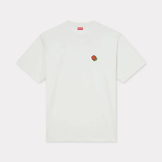 KENZO 高田贤三 男士小花徽标刺绣棉质圆领短袖T恤 白色 FF55 TS528 4SG 02 商品图0