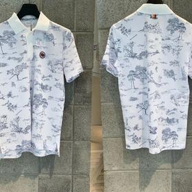SC*家新款男士印花短袖 清雅自然夏日清凉舒适M224020180