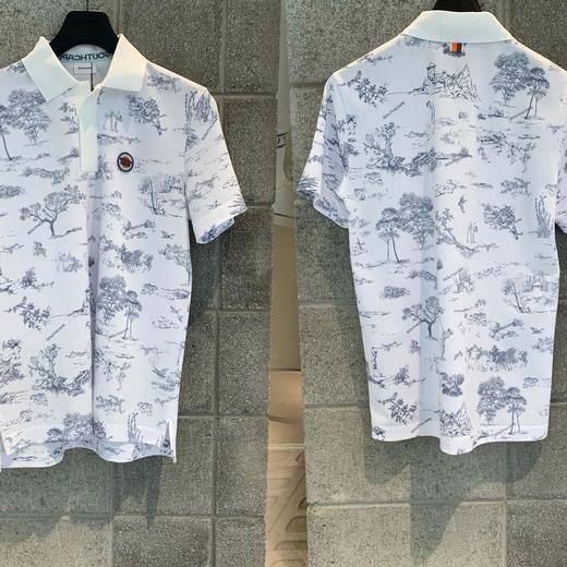 SC*家新款男士印花短袖 清雅自然夏日清凉舒适M224020180 商品图0