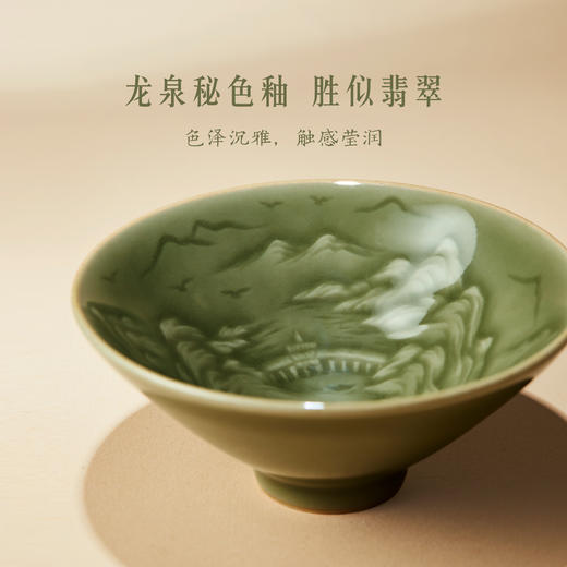 【故宫礼品】大雅君子主人杯茶杯茶具套装博物馆文创生日礼物 商品图6