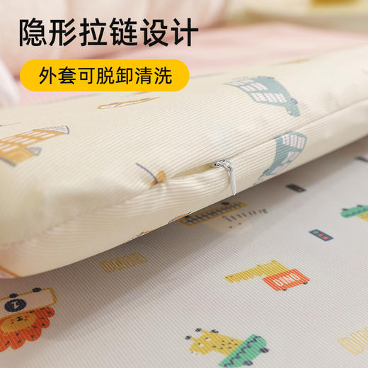 YOOE【2025新品记忆凉枕】]软软糯糯夏凉枕 凉感面料凉而不冰触感 儿童凉感枕慢回弹记忆棉 枕芯套可拆洗 商品图3