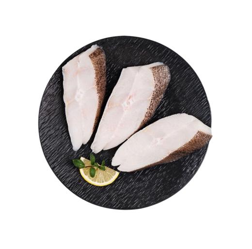 朝一集鲜·冷冻冰岛比目鱼带皮切段480g 商品图0