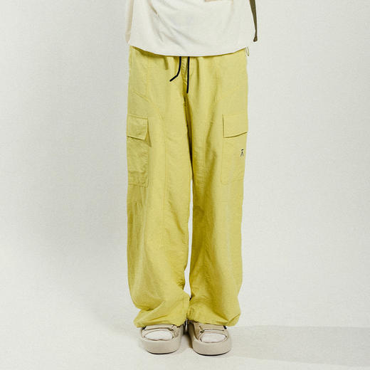 【出游季特惠】ACMEITEM爱棵米-户外弧形长裤大口袋宽松可调节脚口休闲裤子男女GAG3020995C 商品图1