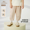 英氏儿童裤子夏季宽松透气七分裤2025新款男童针织裤YRKZJ2R061A 商品缩略图0
