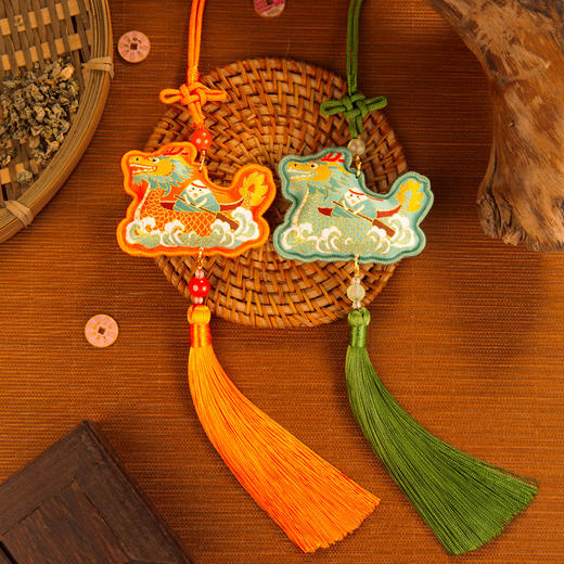 端午节龙粽香囊祥龙护体龙舟系列祈福香包挂件平安符礼盒礼品 商品图0