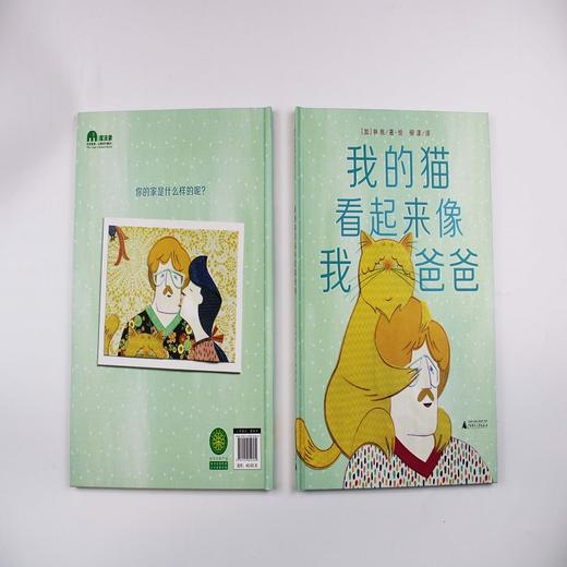 【独秀书香卡】魔法象·图画书王国  我的猫看起来像我爸爸  3~8岁 儿童故事 儿童绘本 商品图6