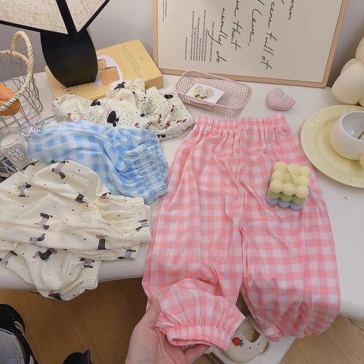 【冰丝薄款防蚊裤，清凉透气~】宝宝冰丝薄款防蚊裤 婴儿长裤子 夏装灯笼裤 儿童男童女宝宝 休闲裤子-QQ 商品图5