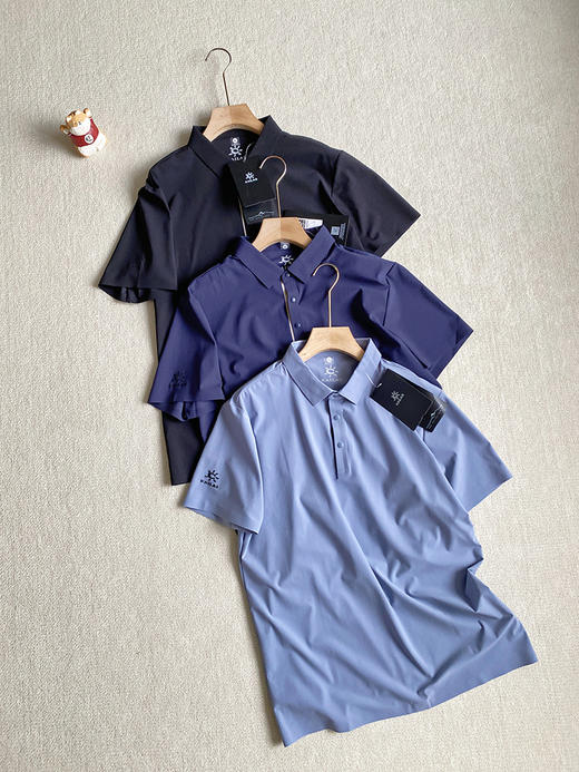 点此购买 凯乐石夏季男士压胶工艺防晒商务透气运动短袖速干POLO衫 LL 316040 商品图9