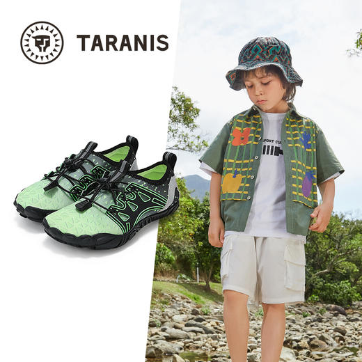 泰兰尼斯儿童凉鞋夏季新款男童沙滩赤足凉鞋溯溪鞋舒适透气儿童鞋 T01X5A6972 商品图1