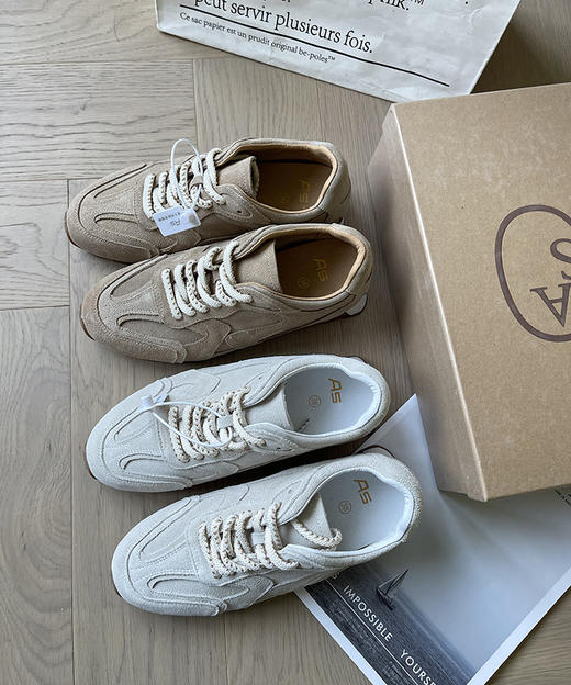 现货 THS-限时 AS家  平底系带阿甘德训鞋 BZ1239 商品图1