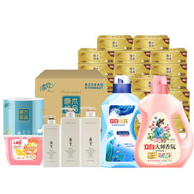 (分多包裹发货）立白 洗护套装纸巾组合 3582g+18包 组套商品【JKYGH51 3.0】