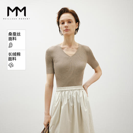 【商场同款】麦檬夏套头毛衫5F513S901 商品图0