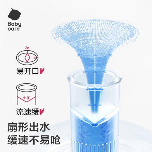 baby care240ml怪兽乐园儿童学饮杯tritan款BC2207999-柔雾蓝 商品图8