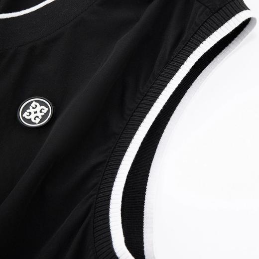 G*家新款男士薄款V领防风背心进口聚酯化纤与尼龙混纺 M424036200 商品图3