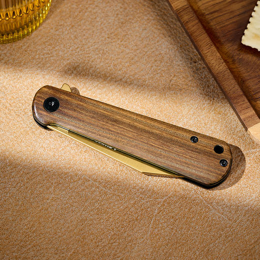 SWISS+TECH 瑞士科技木柄折叠刀户外露营探险EDC小刀-分销 商品图10