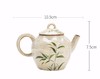 日式粉引手绘翠竹陶瓷茶壶110ml赠送壶绳与壶托独家设计8.5*8.5cm 商品缩略图5