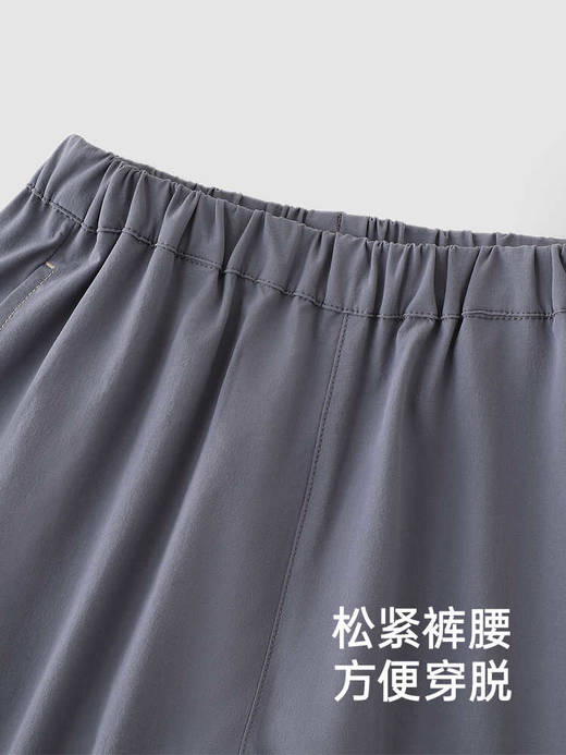 英氏儿童裤子夏季凉感速干男童透气中裤2025新款裤子YRKZJ2R056A 商品图2