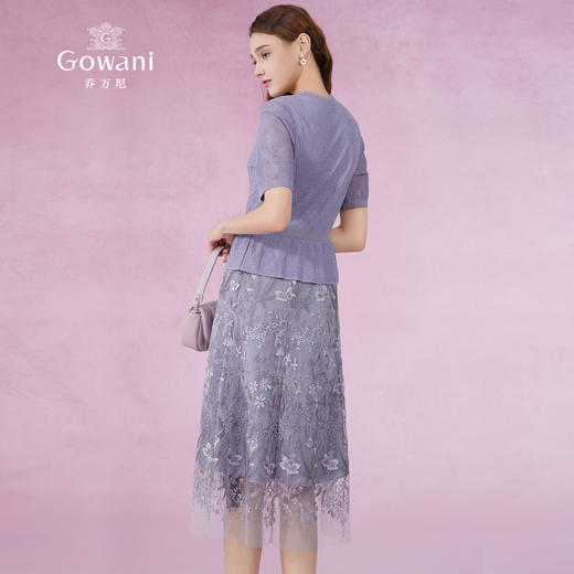 乔万尼夏新款连衣裙假两件小众设计EM2E846 商品图4