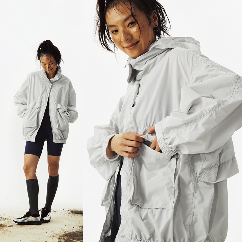 CryingCenter 连帽可收纳马卡龙防晒外套 哭喊中心