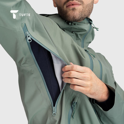 TUFTE 男士松木系列硬壳夹克 商品图3