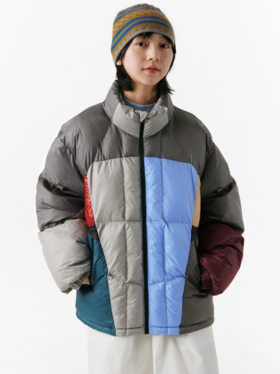 CryingCenter 火山色分割石墨烯棉服 哭喊中心