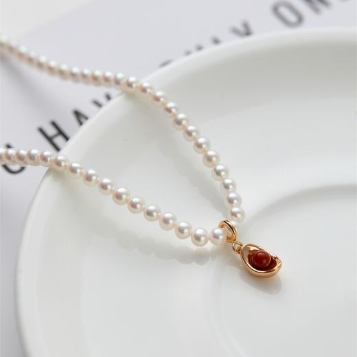 pearl moments珍刻  4号baby珍珠项链（日富一日）小元宝挂坠【该商品不支持用券】 商品图0