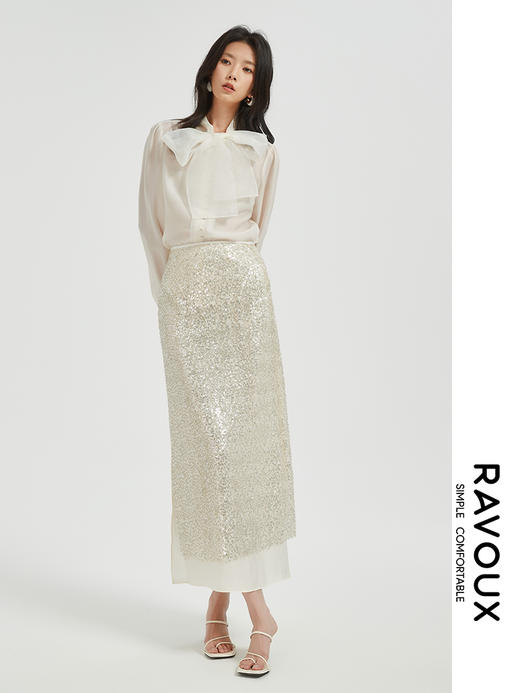 271049911系飘带衬衫 商品图2