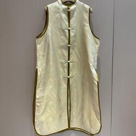 【2026东衣作】新中式长款马甲（24804006Cc-沙茶彩-奢定款）