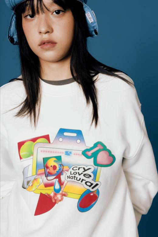 CryingCenter  社畜鹦鹉的ID卡加绒卫衣 哭喊中心 商品图1