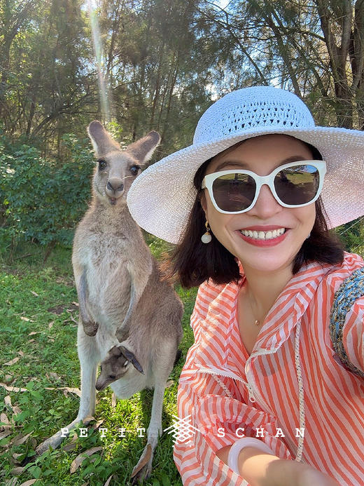 PETIT SCHAN小闪 CLO#789 orange soda 橘子汽水 日本进口棉混纺色织条纹连帽防晒外套 商品图1