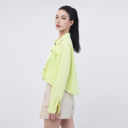 TITIKA ACTIVE防晒运动户外衬衫短款防紫外线春夏款宽松轻薄外套女31202 商品图1