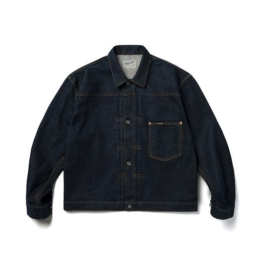 SUPERTOFU(SPTF) /RC-SS25-J210/ 麦穗工字扣 木梭机领唛 12.3oz牛仔 TYPE1夹克 商品图4