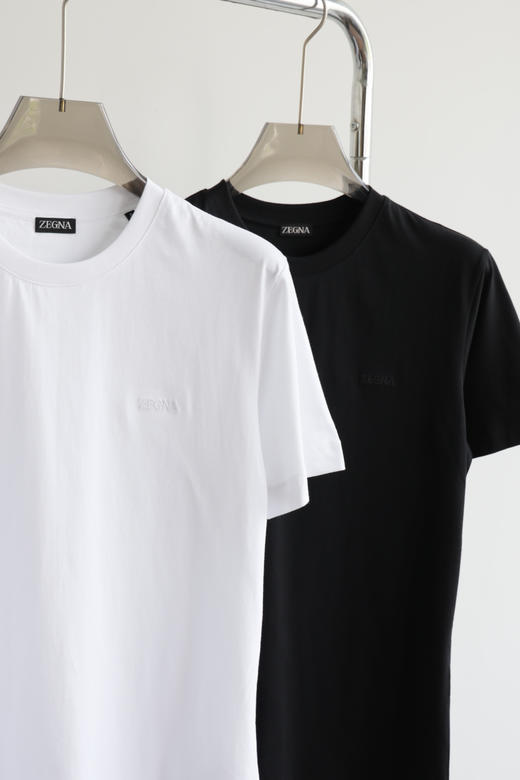 E.Z 纯棉平纹面料 圆领短袖T恤 TX453 商品图3