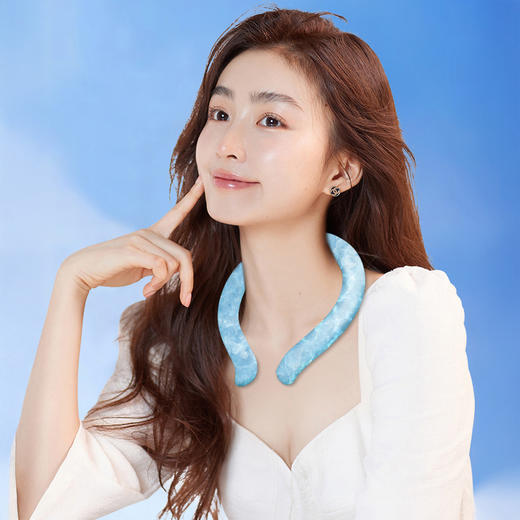 UYOKU 航天级材质 日单夏季挂脖冰圈 冰环户外运动神器 清凉降温 商品图0